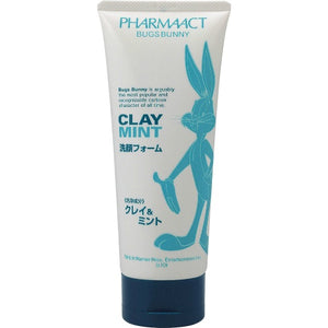 Kumano Deve Bugs Bunny Clay & Mint Foaming Face Wash 130g